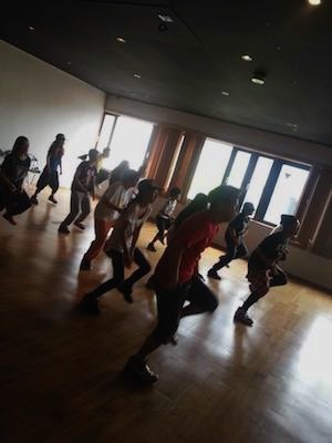 長野ダンスユニオン上田Studio内Lesson遠景